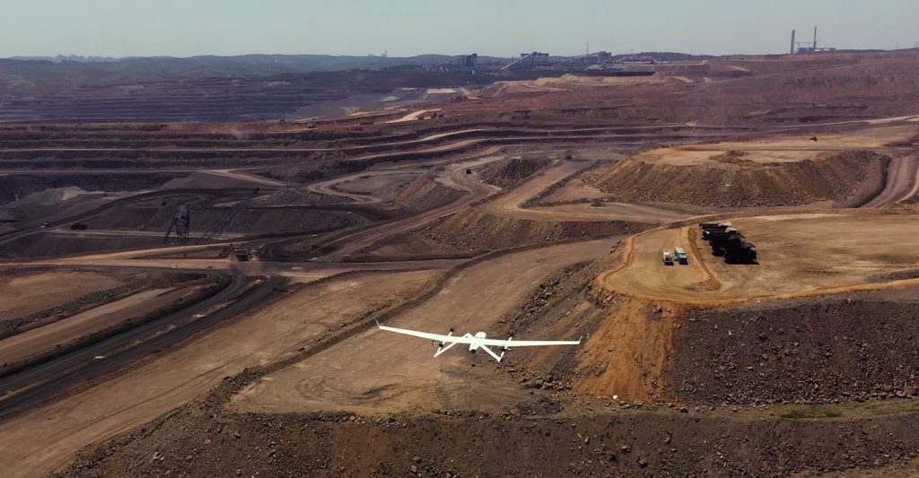 UAVs and UASs help in seeing prospective areas to be mined as well as much more